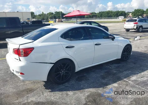 2007 Lexus Is 250 z USA, uszkodzony, nr VIN JTHCK262572013903